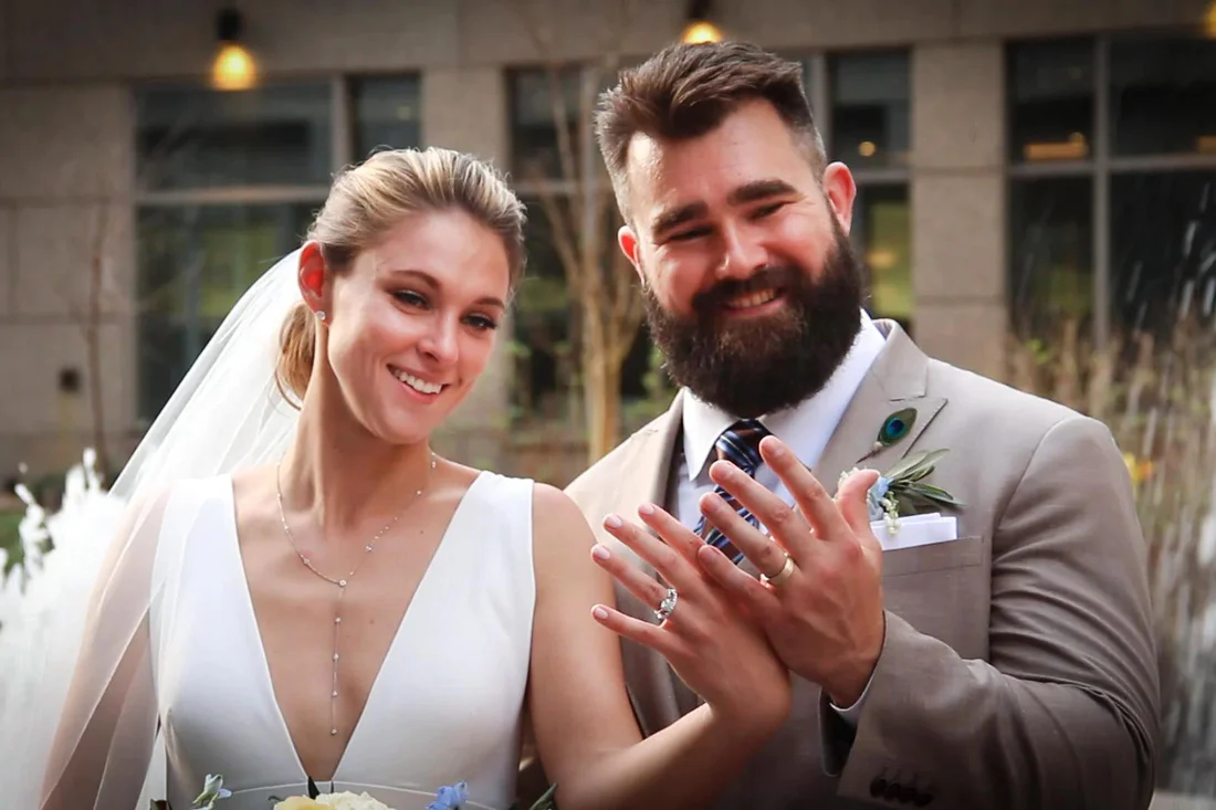 Philadelphia Eagles Star Jason Kelce Celebrates 7 Years of Wedded Bliss with Kylie McDevitt