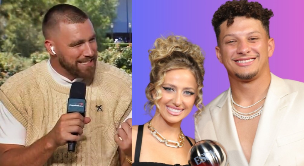 In a touching gesture, Patrick Mahomes' BFF, Travis Kelce, showers warm congratulations as the quarterback welcomes baby number 3 into the world.