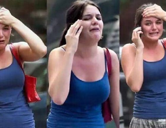 Suri Cruise 18-year-old daughter of Tom Cruise and Katie Holmes, spotted crying on phone while out and about in New York, after she got a call that her mother Katie Holmes and estranged father Tom Cruise has been confirmed…Read More