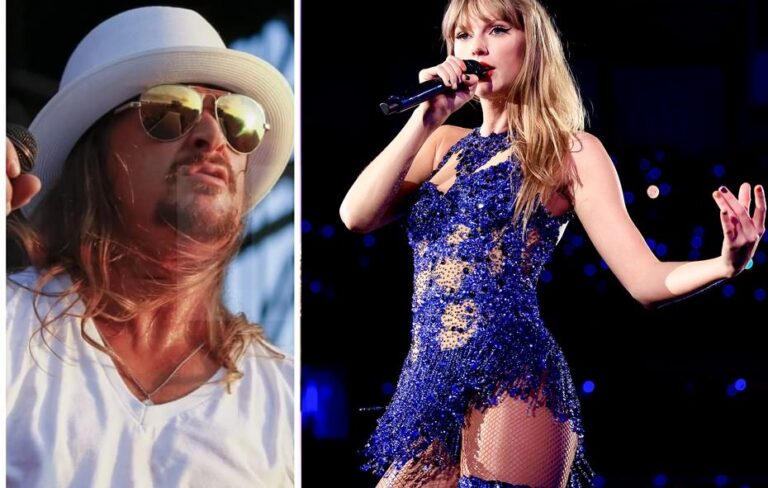 We need more Toby Keiths and less Taylor Swifts,” Kid Rock refused to stand with Taylor on stage!