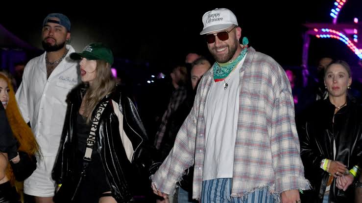 Taylor swift boyfriend, Travis Kelce says he has no problem being his superstar girlfriend Taylor Swift's arm candy...