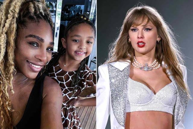 Just in : Serena Williams’said her eldest daughter may not be a fan of fairy tales and princesses, but she certainly thinks Taylor Swift is “Enchanted...