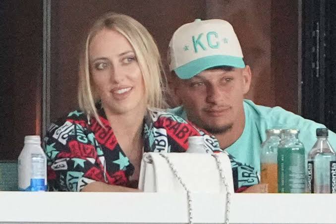 Brittany and Patrick Mahomes are spending quality time together watching their team