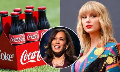 Breaking : Coca-Cola end it's long-term partnership with Taylor Swift over Kamala Harris endorsement...