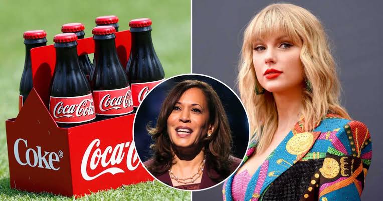 Breaking : Coca-Cola end it's long-term partnership with Taylor Swift over Kamala Harris endorsement...