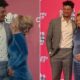 Incredible : Brittany Mahomes holds her baby bump on charity gala red carpet as she poses with husband Patrick Mahomes...