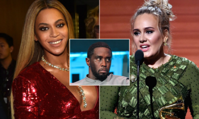 BREAKING : Adele was terrified when Beyonce threatened to give her to Diddy, prompting her to praise him in her Grammy acceptance speech… The horror that happened to her after that.. Full story