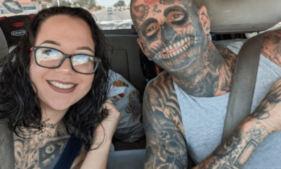 SHOCK: Dad with over 240 tattoos called a ‘monster’ and ‘bad dad’ because of his look. But wait till you see how he looked before… See more👇👇