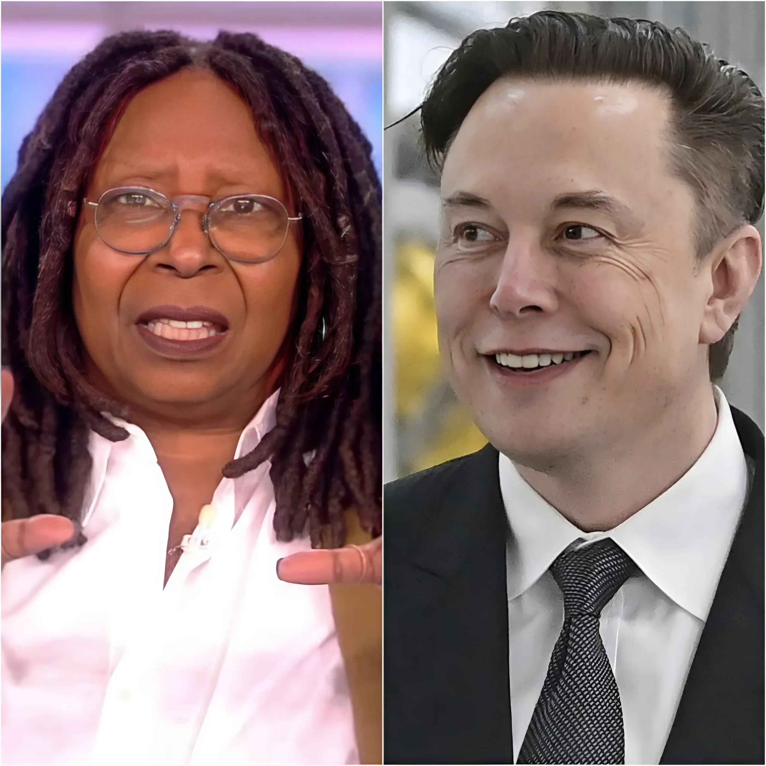 BREAKING NEWS: Whoopi Goldberg confronts Elon Musk on “The View.” And this is what the billionaire did to the pig… See more