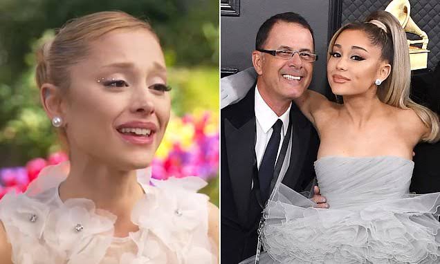 Exclusive : Ariana Grande revealed that when her father (Edward Butera) saw Ari using his name in the credits of Wicked, Ari also… see more