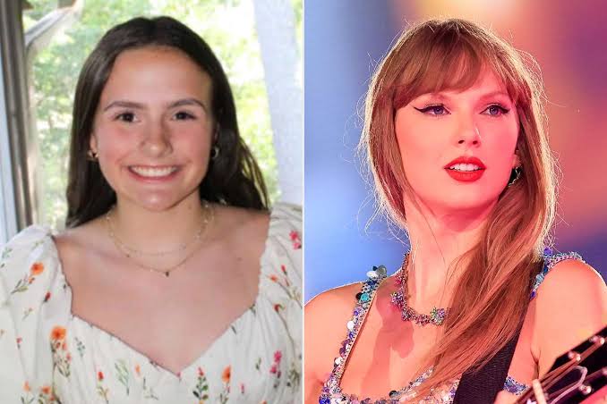 Amazing : Taylor Swift and her family made a teenage fan's night very special after she survived a shark attack earlier this year...