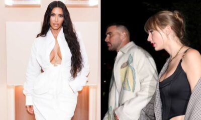 Just in : Kim Kardashian is reportedly praying that Taylor Swift would experience a heartbreak at the hands of Travis Kelce soon...