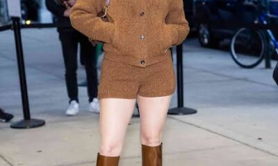 Jennifer Lopez Wears Knit Short-Shorts With a Pair of $3,950 Saint Laurent Boots...